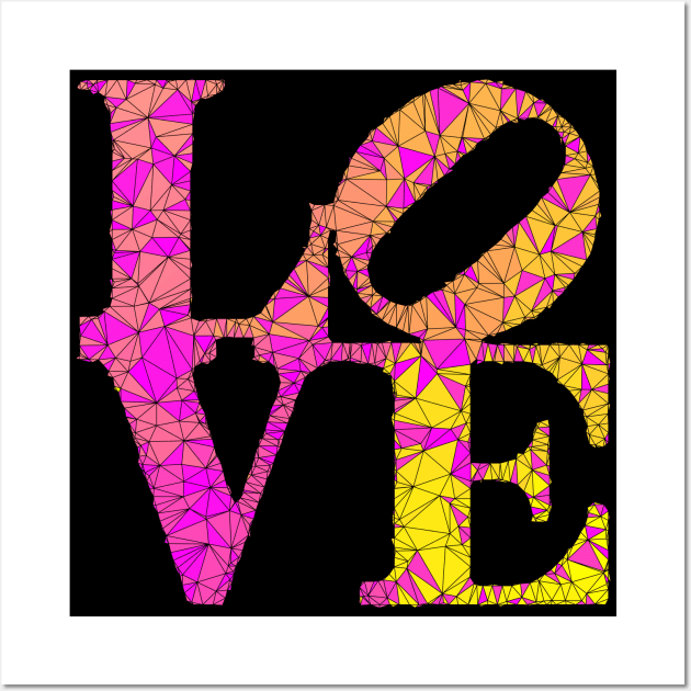 LOVE (Robert Indiana) Wall Art by TRIME